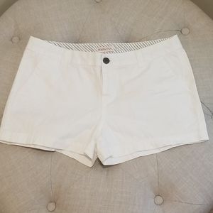White shorts